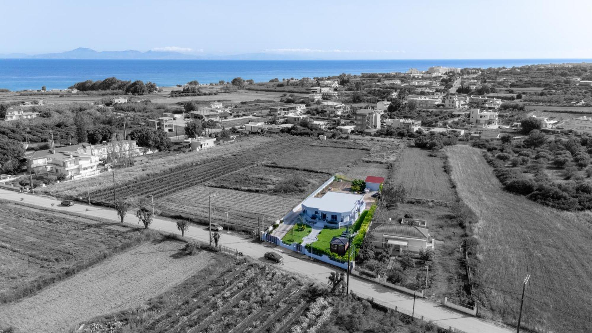 Villa Giota Luxury Living Теологос Экстерьер фото